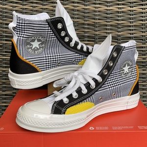 Converse Chuck 70 Hi Black/White/Speed WMNS Hacked Fashion - Black Speed Yellow